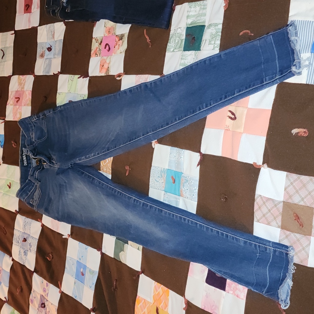 Ssize 0 Diamante jeans like new